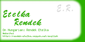 etelka rendek business card